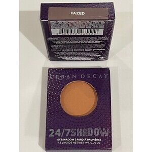 Urban Decay 24/7 Vegan Eyeshadow Fazed Neutral orange matte Lot Of 2 New In Box